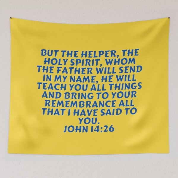 Item preview, Bible Verse John 14:26 designed and sold by Prayingwarrior.
