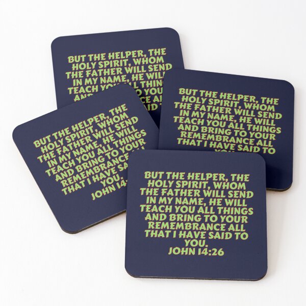 Item preview, Bible Verse John 14:26 designed and sold by Prayingwarrior.