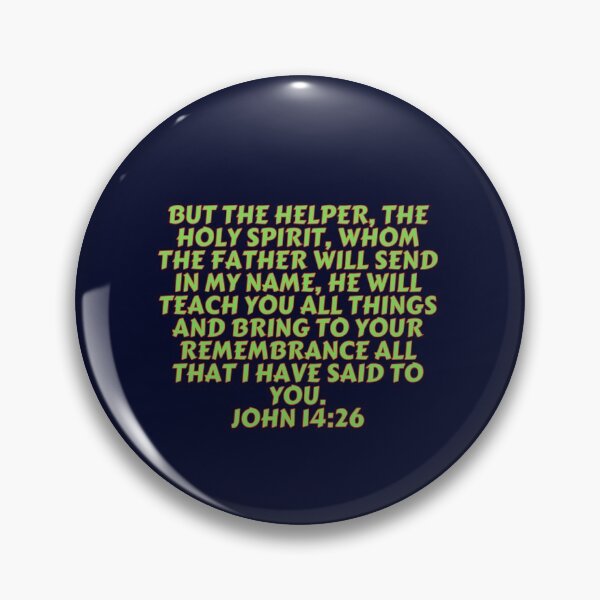 Item preview, Bible Verse John 14:26 designed and sold by Prayingwarrior.