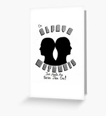 Alfava Metraxis Greeting Card