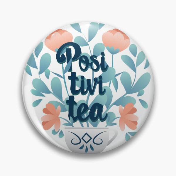 Item preview, Positivitea floral handmade design designed and sold by Maportia.