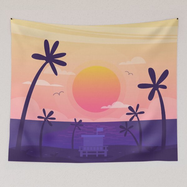 Artikelvorschau, Beach Sunset entworfen und verkauft von EVERTEESLOVER.