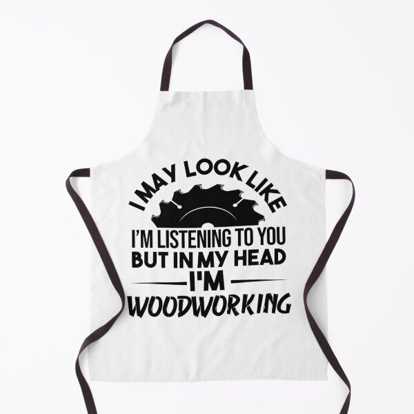 Item preview, In My Head I'm Woodworking designed and sold by KeekStudio.