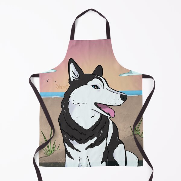 Item preview, Beach Dog Husky designed and sold by jastinamor.
