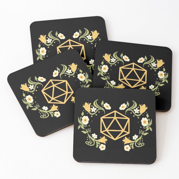 Item preview, Plant Lovers Polyhedral D20 Dice Tabletop RPG designed and sold by pixeptional.