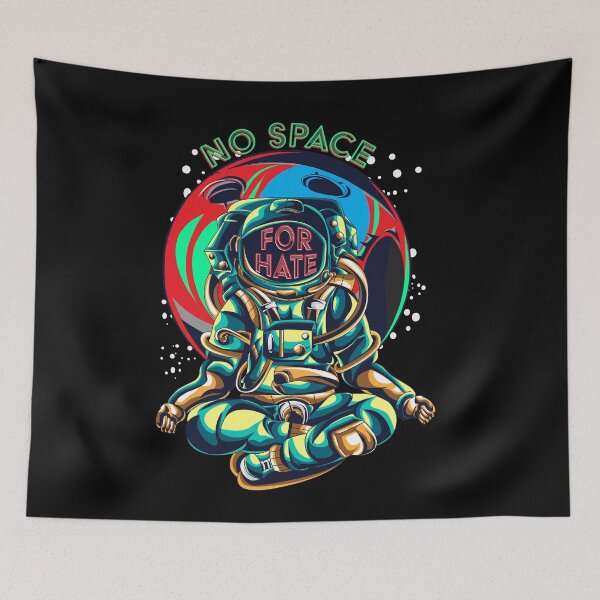 Item preview, No Space for Hate Ever designed and sold by Warrior Veteran Clothing.