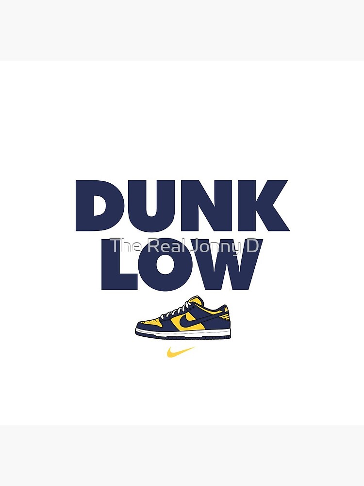 Dunk Low Michigan Pin for Sale by The Real Jonny D