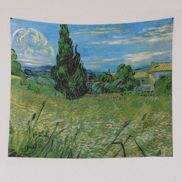 Item preview, Vincent Van Gogh Cypresses with Trees designed and sold by Freshfroot.