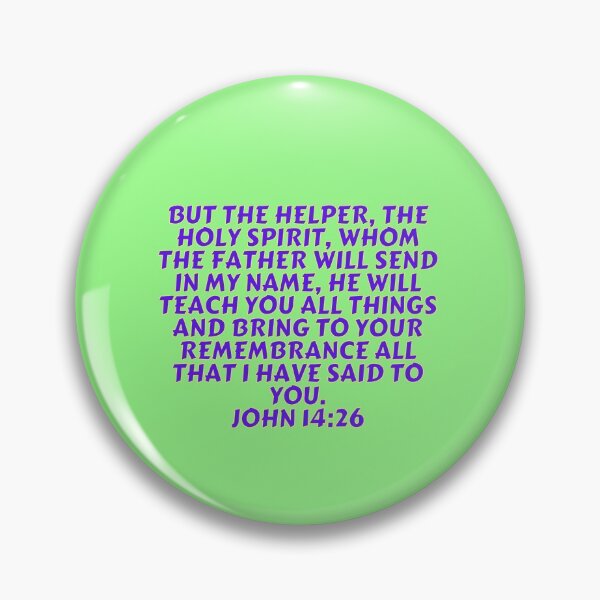 Item preview, Bible Verse John 14:26 designed and sold by Prayingwarrior.