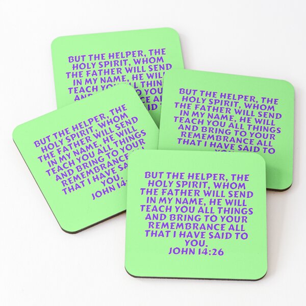 Item preview, Bible Verse John 14:26 designed and sold by Prayingwarrior.