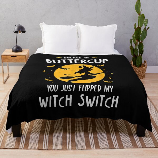 Item preview, Buckle Up Buttercup You Just Flipped My Witch Switch Gift T Shirt Men  designed and sold by davidcgonzale.