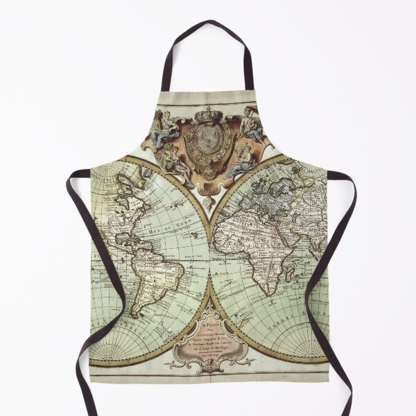 Item preview, Vintage Global Map Illustration designed and sold by Freshfroot.