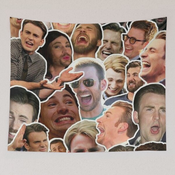 Item preview, Chris Evans photo collage designed and sold by Eif53.