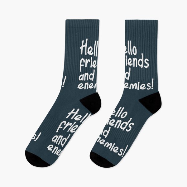 Item preview, Hello Friends And Enemies! designed and sold by Legit Hooligan.