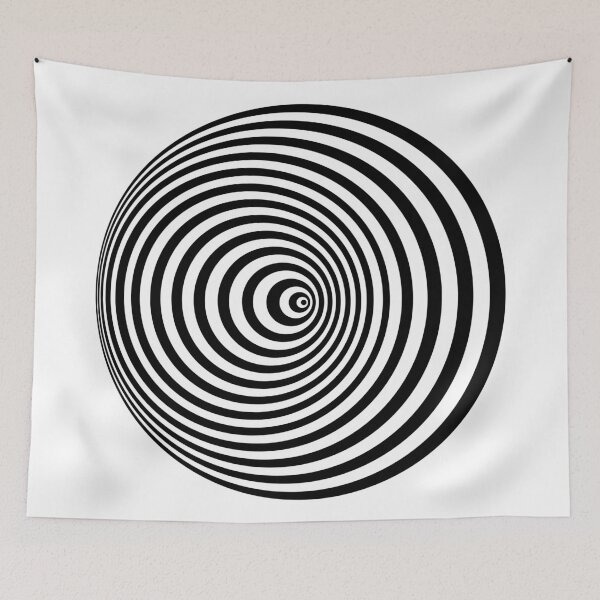 Item preview, Concentric on White designed and sold by laugh-out-loud.