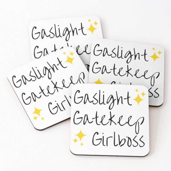 Item preview, Gaslight Gatekeep Girlboss 4 designed and sold by CeciLop.