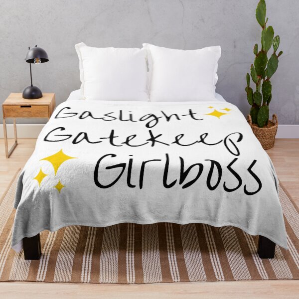 Item preview, Gaslight Gatekeep Girlboss 4 designed and sold by CeciLop.