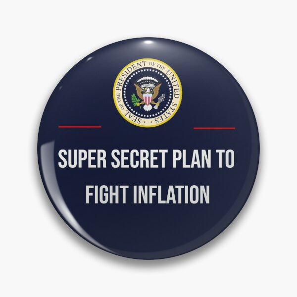 Item preview, Super Sectret Plan to Fight Inflation designed and sold by bibliophan.