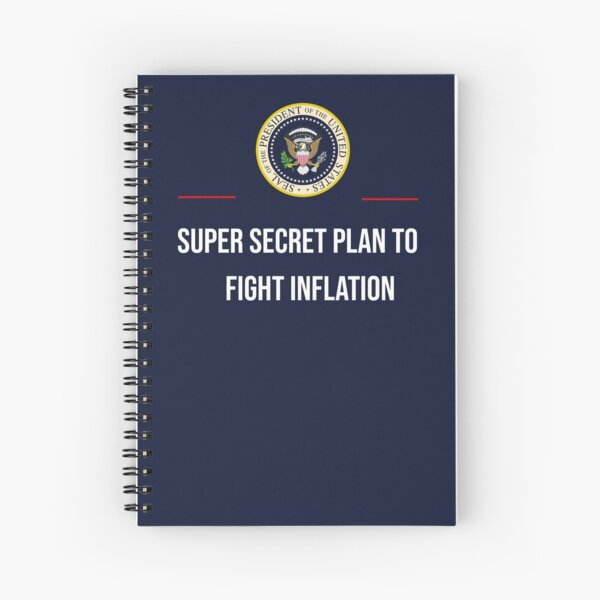 Item preview, Super Sectret Plan to Fight Inflation designed and sold by bibliophan.
