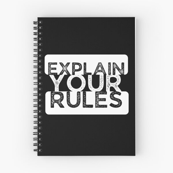 Item preview, Explain Your Rules designed and sold by Joy Poddar.
