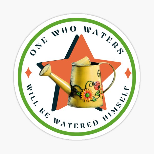Proverbs 11:25 Sticker