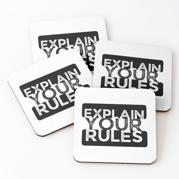 Item preview, Explain Your Rules designed and sold by Joy Poddar.