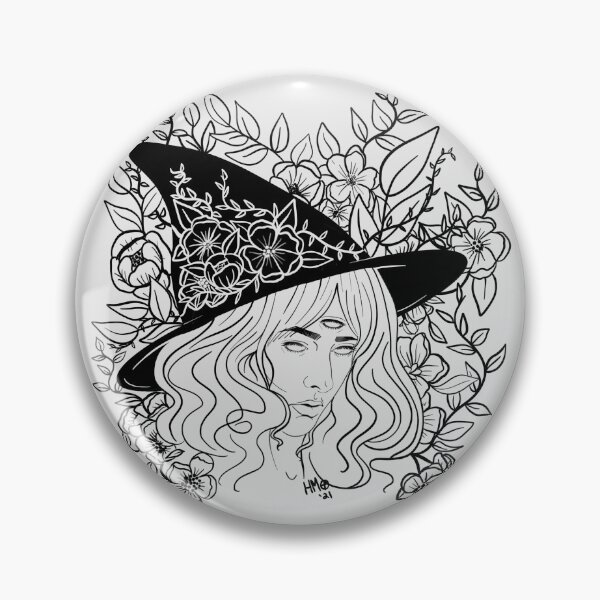 Item preview, Tri-eyed Witch designed and sold by HachiMitsuArt.