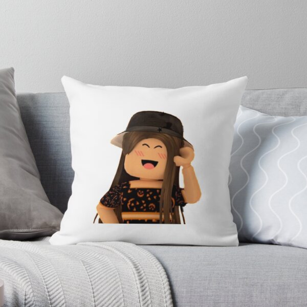 Roblox For Girls Pillows Cushions Redbubble - candy corn hat roblox