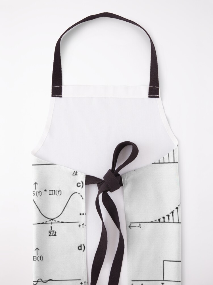 Alternate view of #Discrete #Fourier #Transform. #Diagram, graph, formula, chalk out, illustration, physics, graph plot, symbol, guidance, draft, sketch, science, research, scientific experiment Apron
