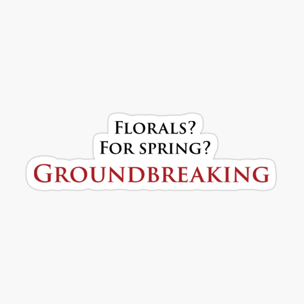 Florals For spring Groundbreaking. Devil Wears Prada Inspired