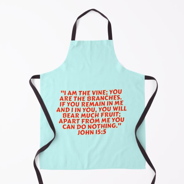 Item preview, Bible Verse John 15:5 designed and sold by Prayingwarrior.