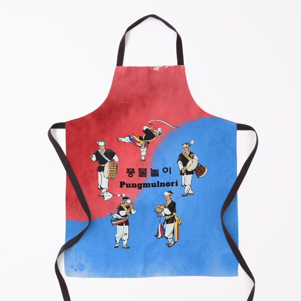 Item preview, Korean tradition Pungmulnori/Hangul/Traditional celebration/Korean culture/Korean goods designed and sold by InspiresME.