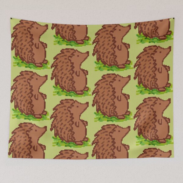 Artikelvorschau, Pixel Art Hedgehugs entworfen und verkauft von Lzdigitalstore.