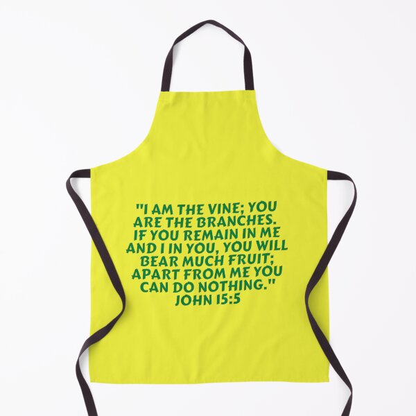 Item preview, Bible Verse John 15:5 designed and sold by Prayingwarrior.