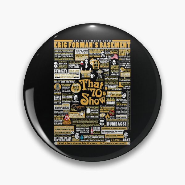 Item preview, The Wise Words From Eric Forman's Basement Shirt designed and sold by Cybertruck2024r.