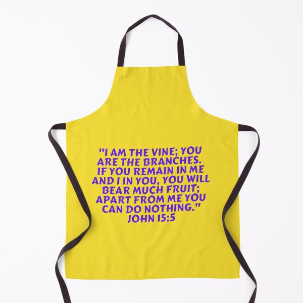 Item preview, Bible Verse John 15:5 designed and sold by Prayingwarrior.