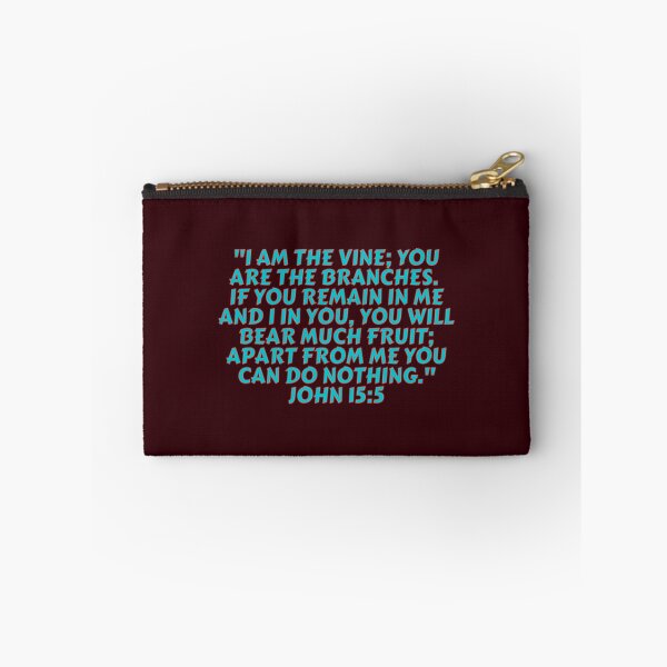 Item preview, Bible Verse John 15:5 designed and sold by Prayingwarrior.