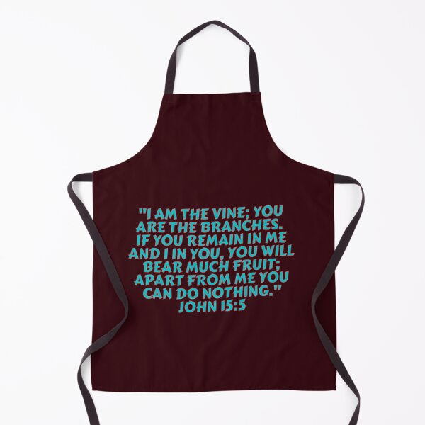 Item preview, Bible Verse John 15:5 designed and sold by Prayingwarrior.