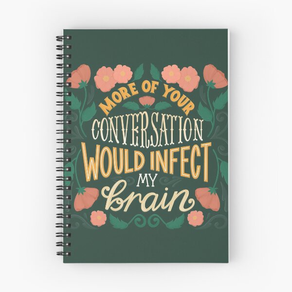 Item preview, Shakespeare Insult - Conversation Infects Brain, Coriolanus designed and sold by Kit Cronk.