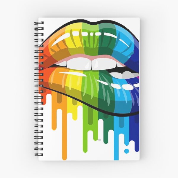 Item preview, Sexy Gay Pride Lip Bite Boo  designed and sold by LostLegends.