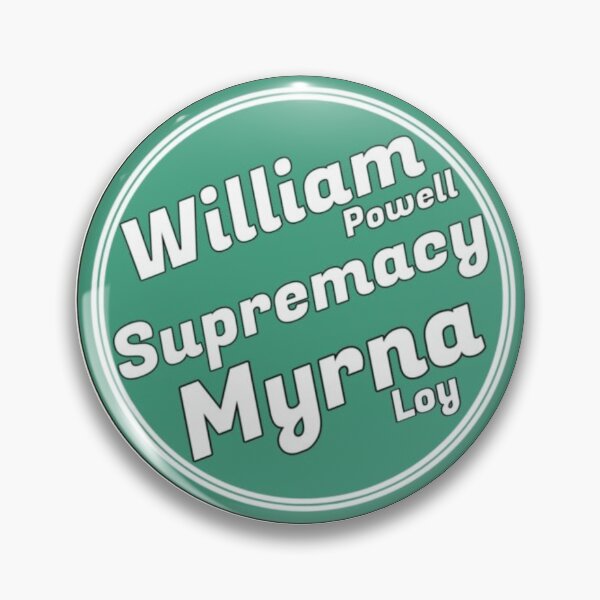 Item preview, Bill Powell & Myrna Loy Supremacy designed and sold by rosesbwayshop.