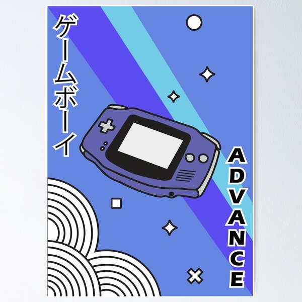 Gameboy Advance poster Poster for Sale by Nightlight0