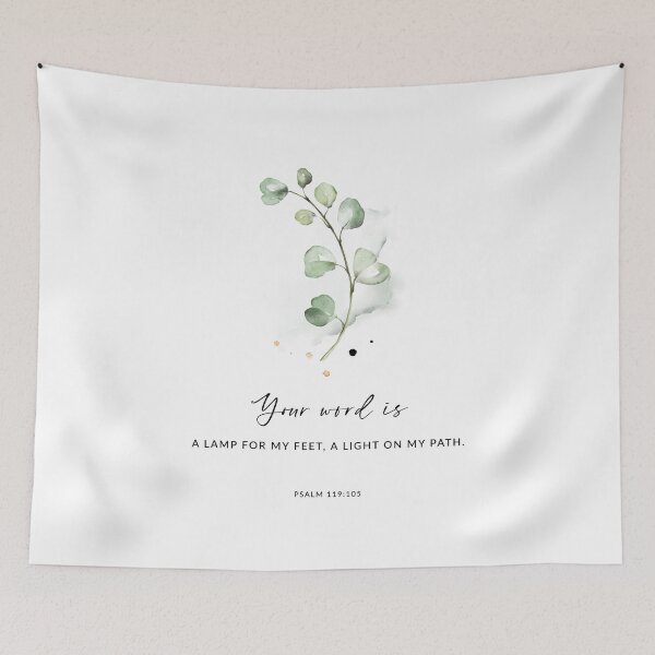 Item preview, Your Word Is A Lamp designed and sold by KAMdesignhaus.