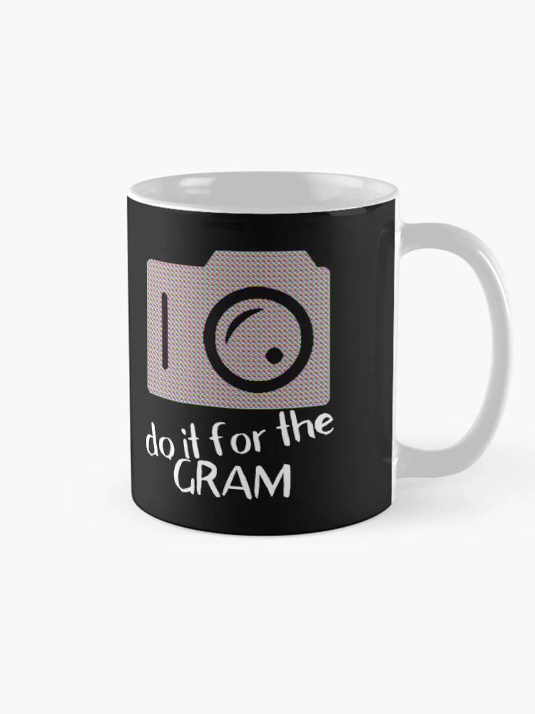 Thumbnail 3 of 6, Coffee Mug, do it for the gram designed and sold by DesignsofNote.