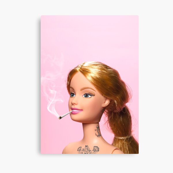 Barbie cheap canvas painting