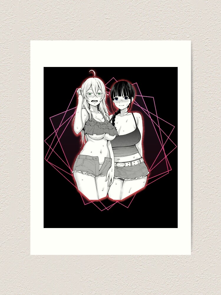 Waifu Materials Anime Sexy Girls Art Print By Humbleshirt Redbubble 9923