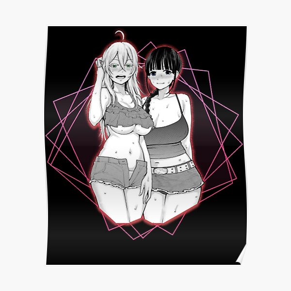 Waifu Materials Anime Sexy Girls Poster By Humbleshirt Redbubble 7591