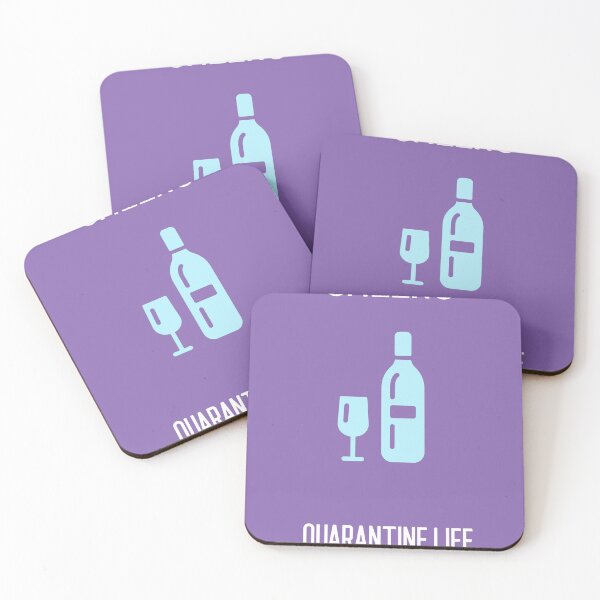 Item preview, Cheers Quarantine life! designed and sold by Printbubbles.