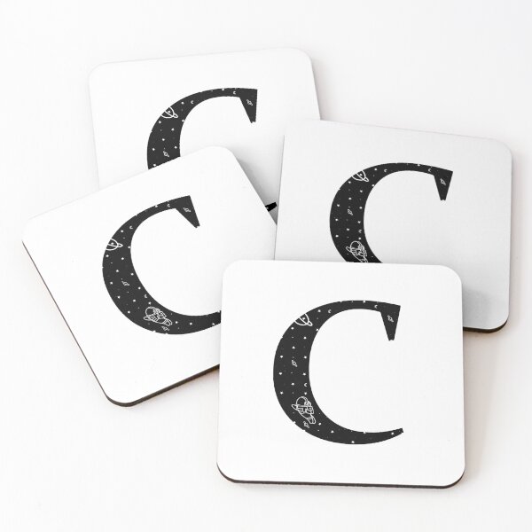 Item preview, Letter C space galaxy designed and sold by galax-C.