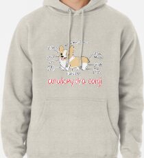Anatomie eines Corgis Hoodie